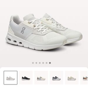 On Men's Cloudrift -White/Frost